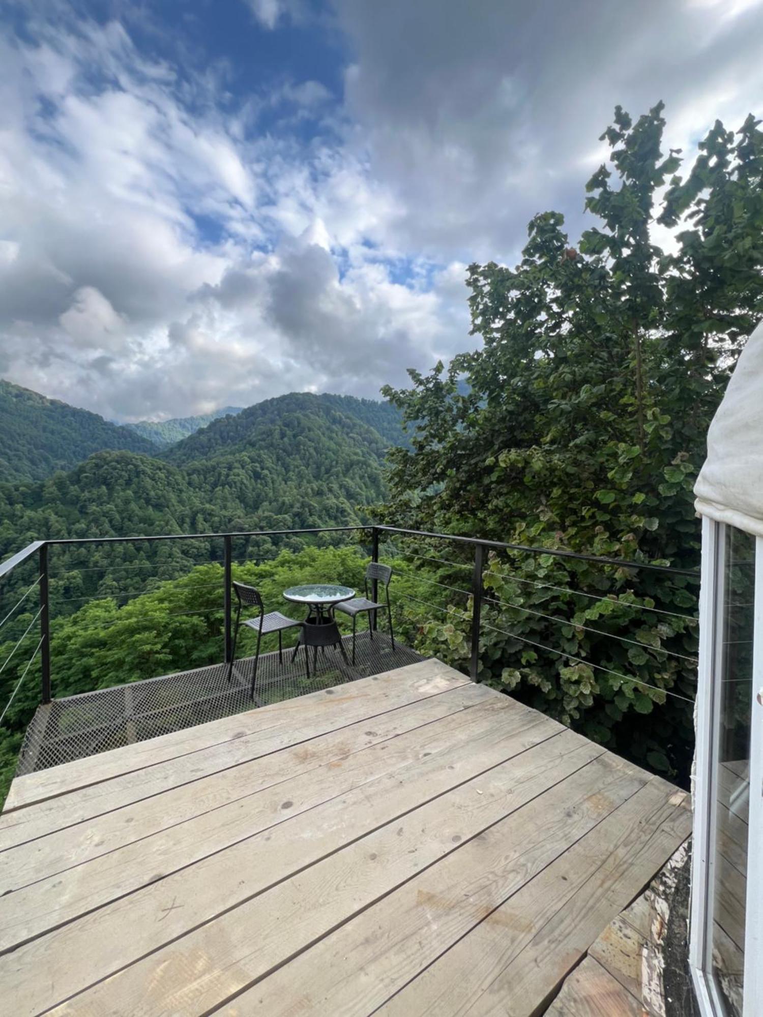 Hotel Mtirala Glamping Chakvistavi Exterior foto
